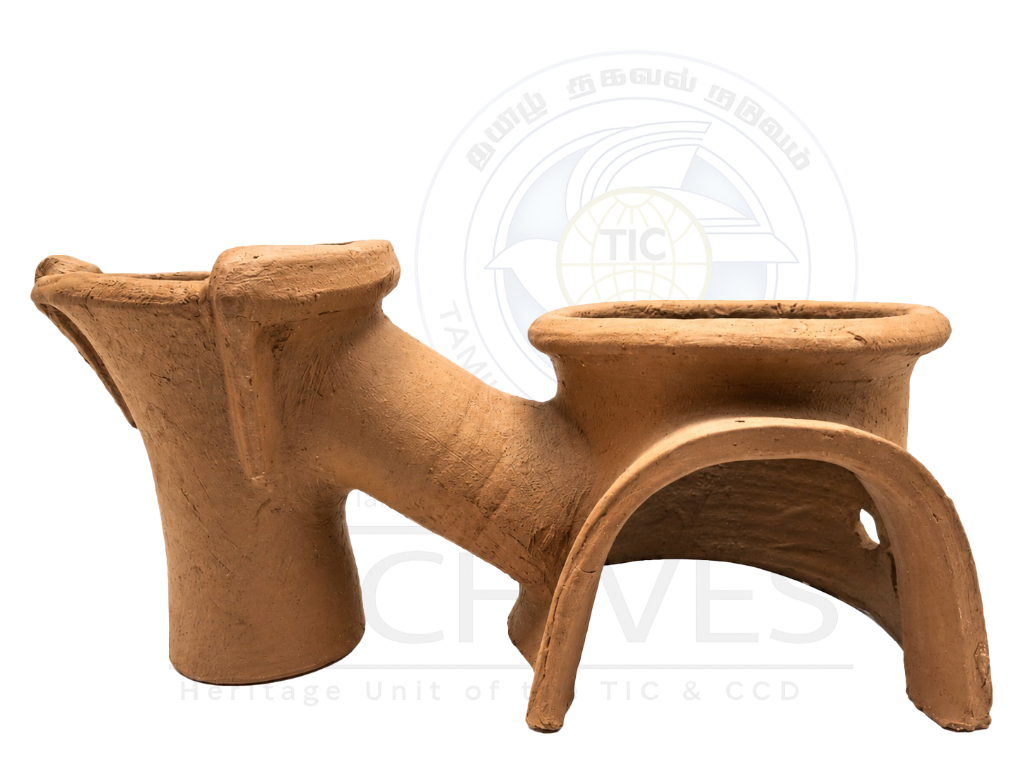 Double Clay Stove | இரட்டை சூட்டு அடுப்பு